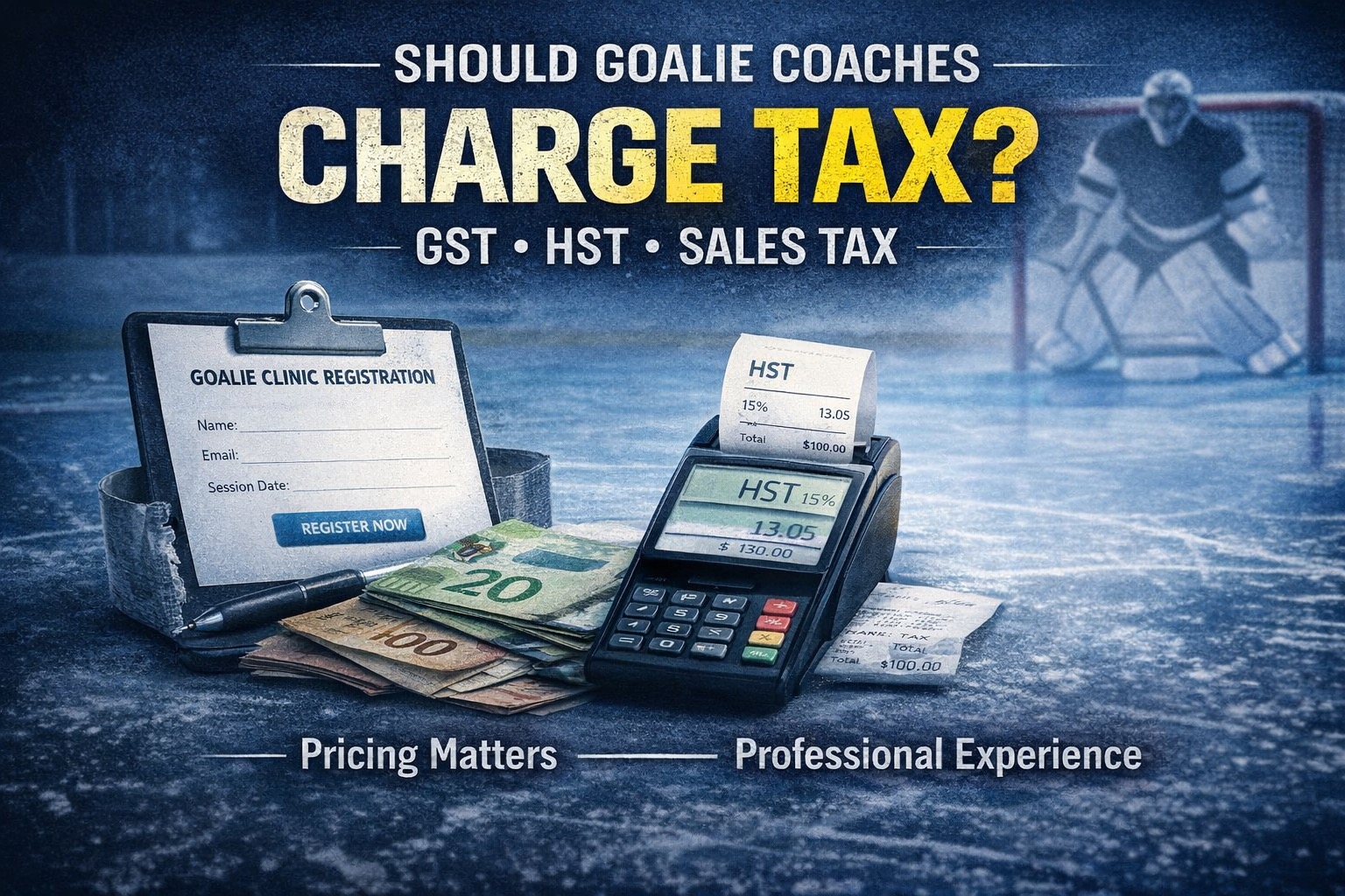 Should Goalie Coaches Charge Tax? (Canada & US Explained Simply)