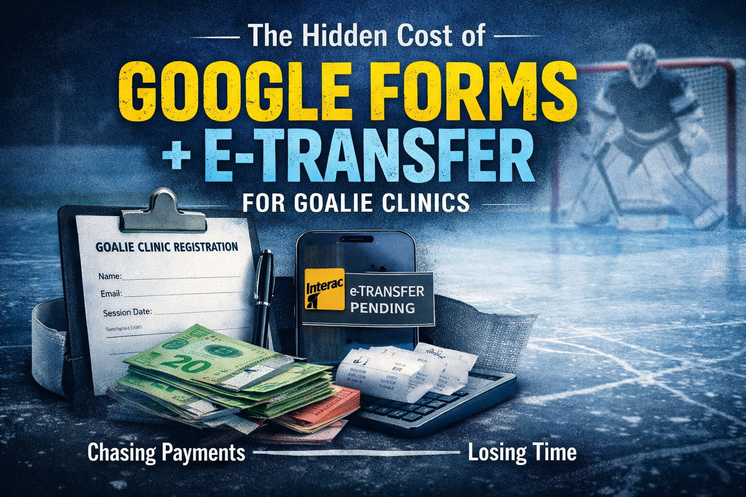 The Hidden Cost of Google Forms + E-Transfer for Goalie Clinics